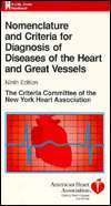 Nomenclature and Criteria for Diagnosis of Diseases of the Heart and 