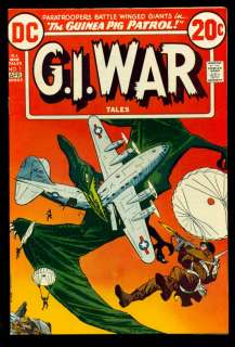 DC Comics, G.I. War Tales #1, 2, 1973 NM  