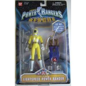  Power Rangers Lightspeed Rescue   Yellow Ranger 1999 Saban 