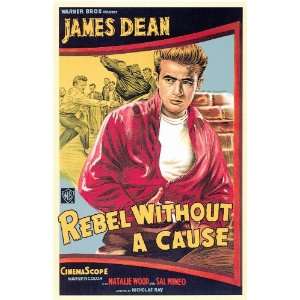  Rebel Without a Cause (1955) 27 x 40 Movie Poster Style D 