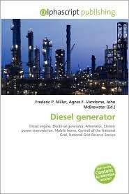 Diesel generator, (6130211953), Frederic P. Miller, Textbooks   Barnes 