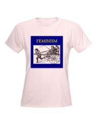 feminism feminist joke Funny Womens Light T Shirt by 