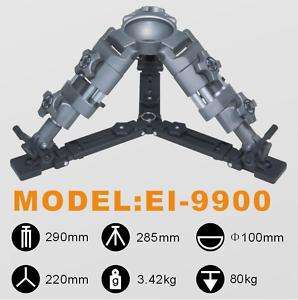 EI9900 100mm/4Bowl Baby/Mini Studio Camera Tripod Leg Load80Kg/176Lb 