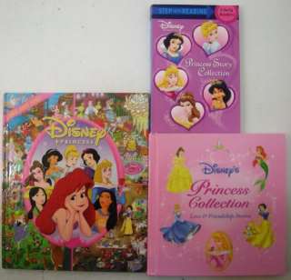   Princess Books Readers Look & Find Collection Love Friendship  