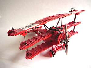 Lego #10024 Red Baron Fokker Dr.1 Tri plane Scarce Exclusive  