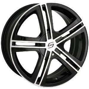  Sacchi S62 262 Black Wheel with Machined Face (16x7 