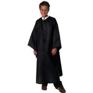  50014   Black Dress Up Robe graduation wizard ghoul witch 