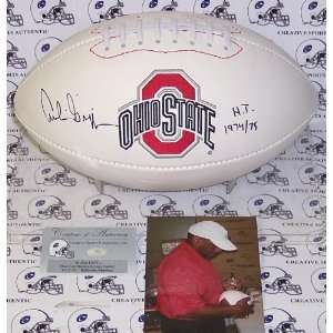  Archie Griffin Hand Signed Ohio State Logo Football 