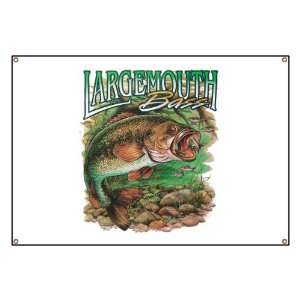  Banner Largemouth Bass 