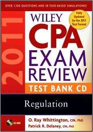 Wiley CPA Exam Review 2011 Test Bank CD , Regulation, (0470554320 