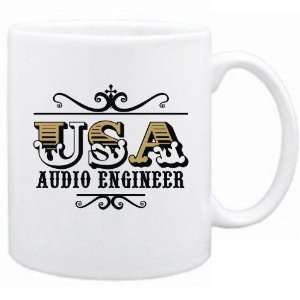  New  Usa Audio Engineer   Old Style  Mug Occupations 