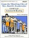   of Mrs. Basil E. Frankweiler L I T Guide (Literature In Teaching