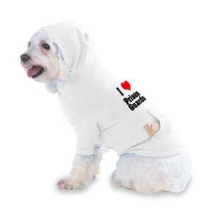 Love/Heart Prison Guards Hooded (Hoody) T Shirt with pocket for your 