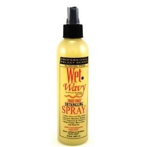 Wet N Wavy Detangling Spray Frizz Free 8 oz. Beauty