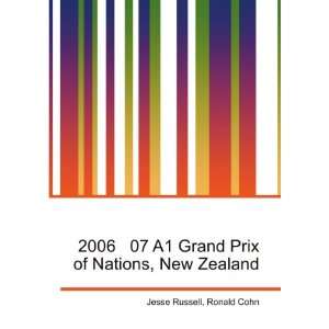 2006 07 A1 Grand Prix of Nations, New Zealand Ronald Cohn Jesse 