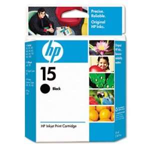   INKCART,HP NO.15,BLACK 55437 75418 (Pack of2)