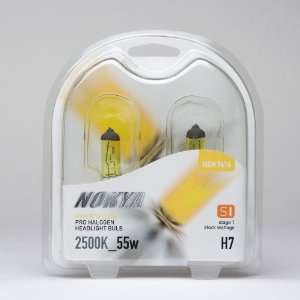  Nokya Hyper Yellow H7 55W Light Bulbs Automotive