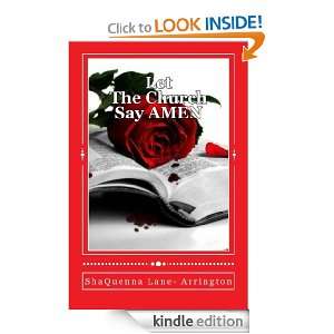   Church Say Amen ShaQuenna Lane Arrington  Kindle Store