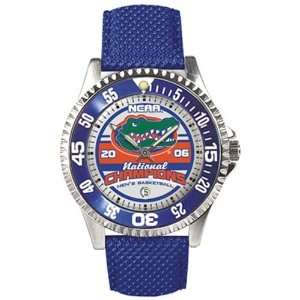   Gators 2006 National Champions Mens Competitor Watch W/Leather Band