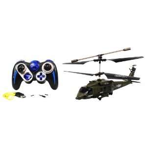 Electric 3.5CH Pheoni Gyro Military Combat RTF RC Helicopter by 