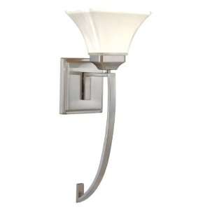 Agilis Collection 1 Light 20ö Brushed Nickel Wall Sconce with Lamina 