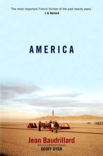   & NOBLE  America by Jean Baudrillard, Verso  Paperback, Hardcover