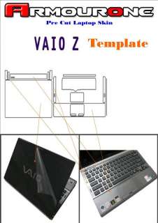 Sony VAIO Z115/ Z129 series Laptop Skin Protector Film  