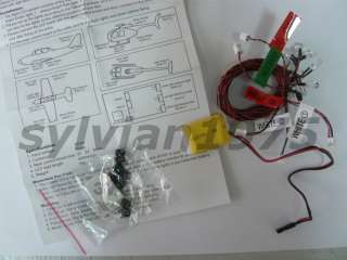 Scale Lighting System for 500 size scale RC helis  