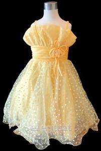   Pageant Wedding Flower Girls Dress Gown Size 10 Age 9 11 Years  