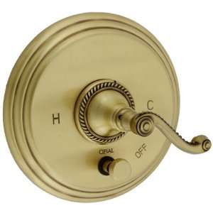   Pressure Balance Mixing Valve Trim with Diverter in French Bronze 256