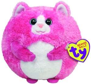   TY Beanie Ballz Rosa Pink Guinea Pig by Ty
