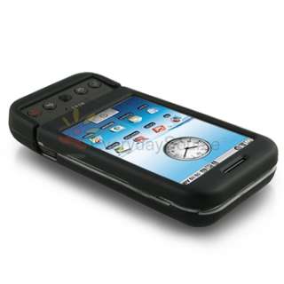 Black Case+LCD Screen Protector for HTC T Mobile G1  