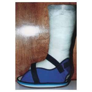  CB01 Cast Boot Canvas Open Toe Navy Sm/Navy Part# CB01 by 