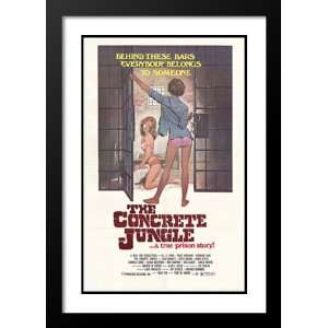  Concrete Jungle 20x26 Framed and Double Matted Movie 