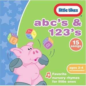 Little Tikes ABCs & 123s CD Children Songs Brand New Factory Sealed 
