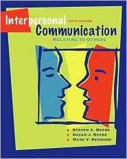   to Others, (020548879X), Steven A. Beebe, Textbooks   