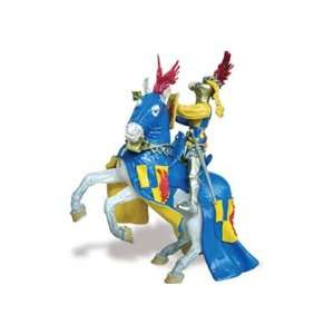  Safari 62040 Horse with Blue Robe & Red Wings Miniature 