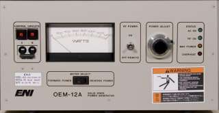 NEW MKS/ENI OEM 12AM/12A RF Plasma Generator 13.56 MHz  