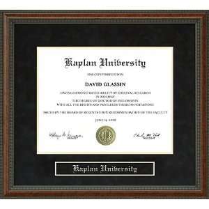  Kaplan University Diploma Frame