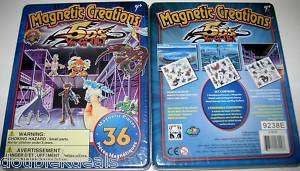 NEW YU GI OH  36 PC MAGNETIC CREATIONS PLAYSET  