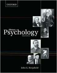 History of Psychology, (0195430212), John G. Benjafield, Textbooks 