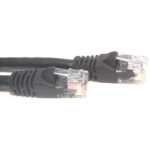   Snagless RJ45 Networking Patch Cable (14 feet, Black) Electronics