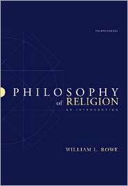   , (0495007250), William L. Rowe, Textbooks   