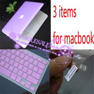 3in1 Rubberized Hard Case Cover for New Macbook PRO 15  