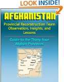 Afghanistan Provincial Reconstruction Team Observations, Insights 