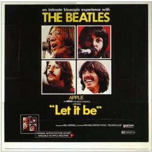  Let it Be Movie Poster (11 x 14 Inches   28cm x 36cm 