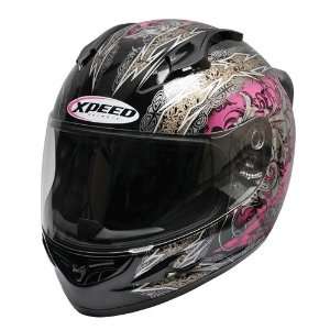  Xpeed Helmet XF 708 Secret Helmet (Pink, X Large 