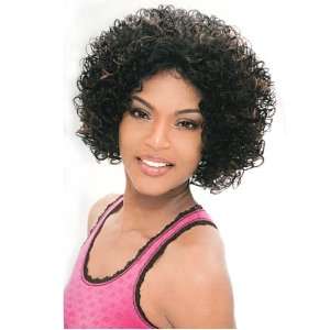  Model Model Synthetic Baby Hair Lace Front Wig   Kathy 1B Beauty