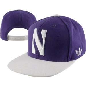 Northwestern Wildcats adidas Two Tone Snapback Hat