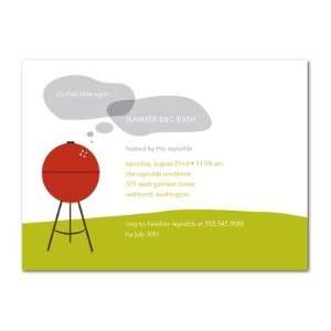 Party Invitations   Summer Grill By Turquoise Creative